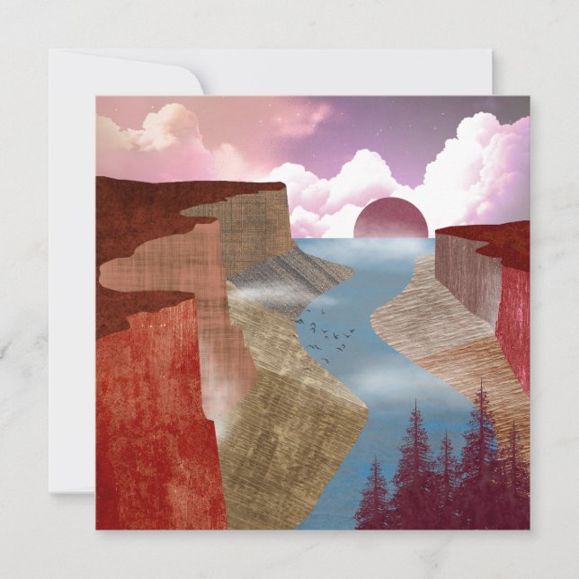 Canyon Ocean Landscape (Front)