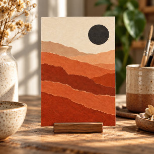 Canyon Paper Study Art Print
