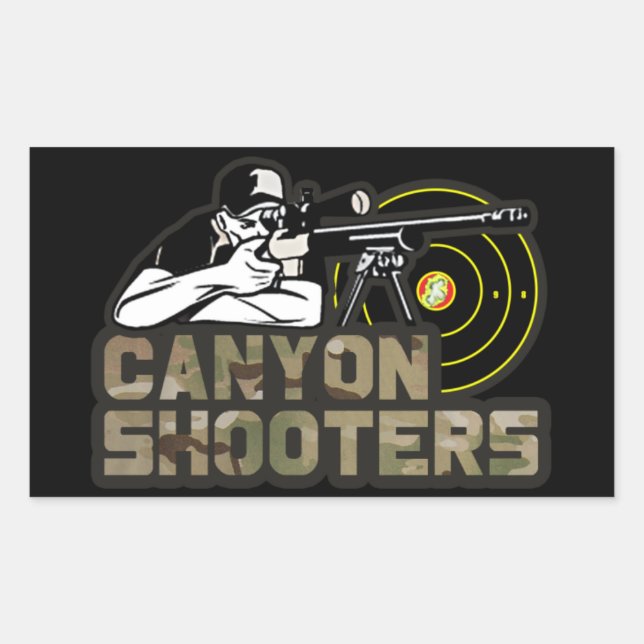 Canyon Shooters Sticker (Front)