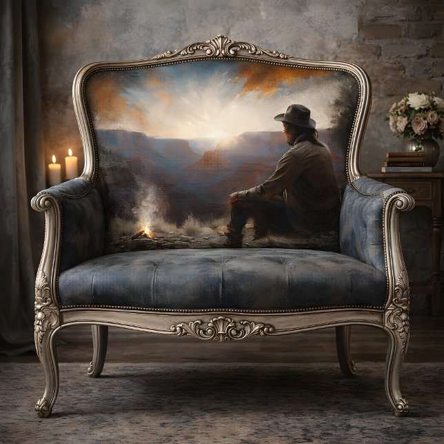 Canyon Sunset Cowboy Decoupage Tissue Paper (Canyon Sunset Cowboy Decoupage Tissue Paper)