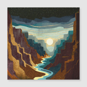 Canyon Sunset Landscape
