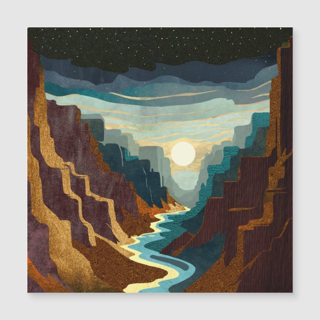 Canyon Sunset Landscape (Front)