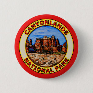 Canyonlands National Park 6 Cm Round Badge