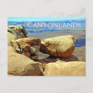 Canyonlands National Park, Boulders, Utah Postcard