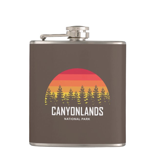 Canyonlands National Park Hip Flask (Front)