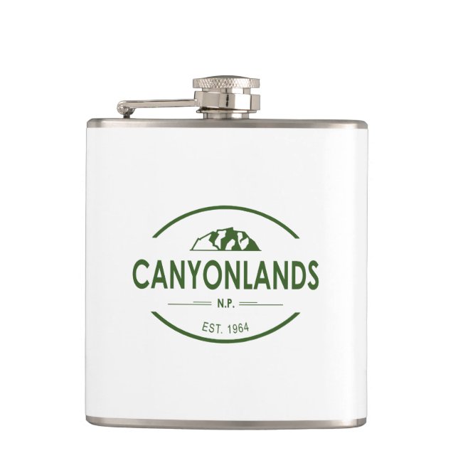 Canyonlands National Park Hip Flask (Front)