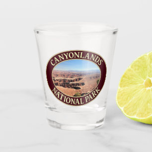 Canyonlands National Park in Moab, Utah Shot Glass