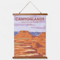 Canyonlands National Park Island In the Sky Retro
