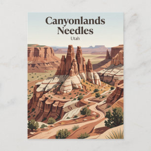 Canyonlands National Park Needles District Utah Postcard
