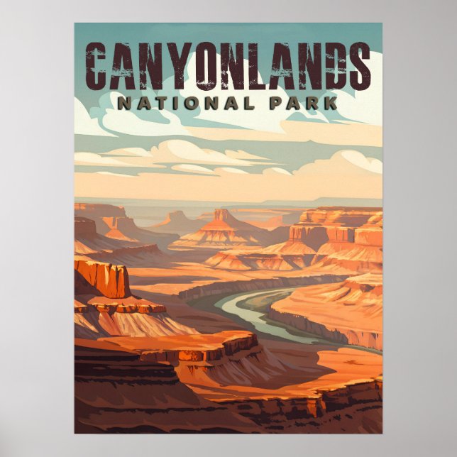 Canyonlands National Park Poster (Front)