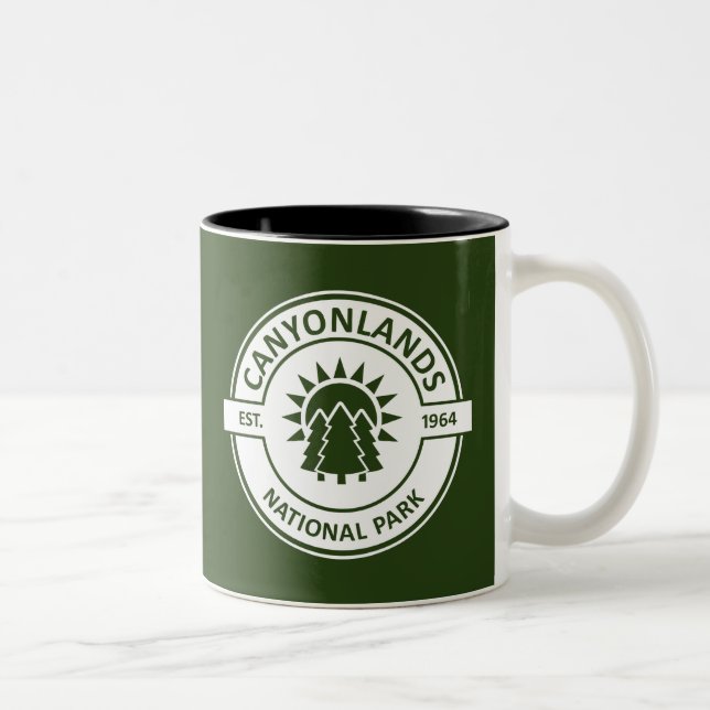Canyonlands National Park Two-Tone Coffee Mug (Right)