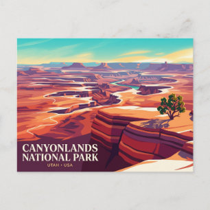 Canyonlands National Park USA Postcard