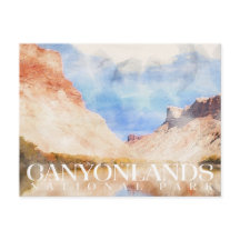 Canyonlands National Park, Utah Postcard
