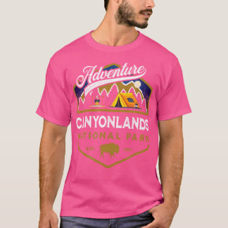 Canyonlands National Park Utah Usa Camping Hiking  T-Shirt