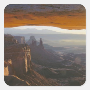 CANYONLANDS NATIONAL PARK, UTAH. USA. View Square Sticker