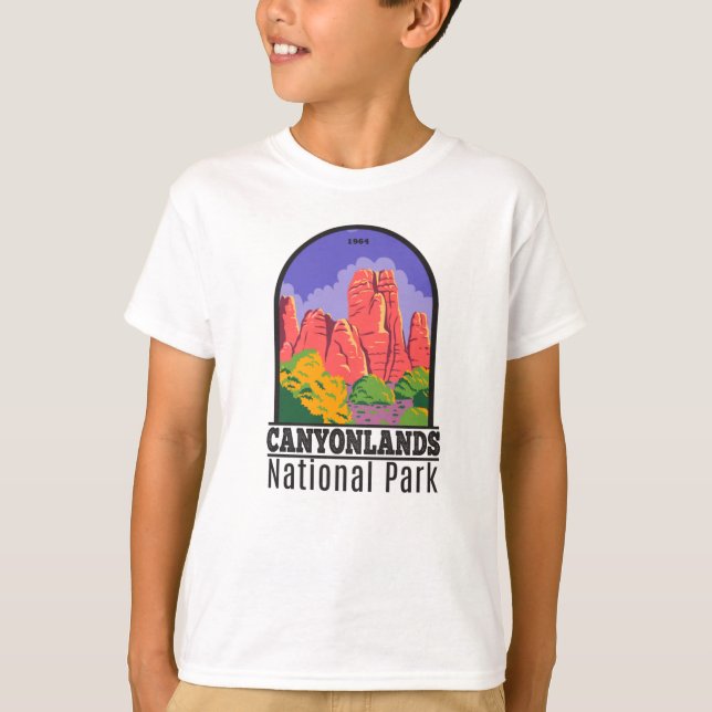 Canyonlands National Park Utah Vintage T-Shirt (Front)