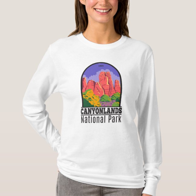 Canyonlands National Park Utah Vintage T-Shirt (Front)