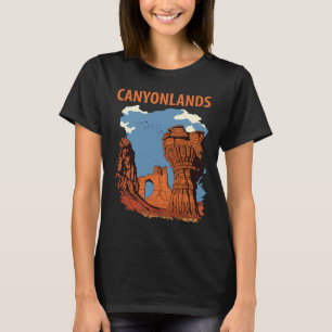 Canyonlands Utah Arches Orange Travel T-Shirt
