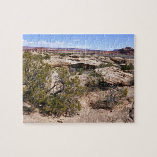 Canyonlands View from Cave Springs Trail Jigsaw Puzzle