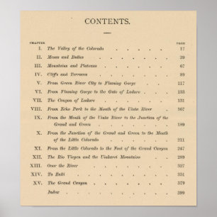 Canyons of the Colorado Poster