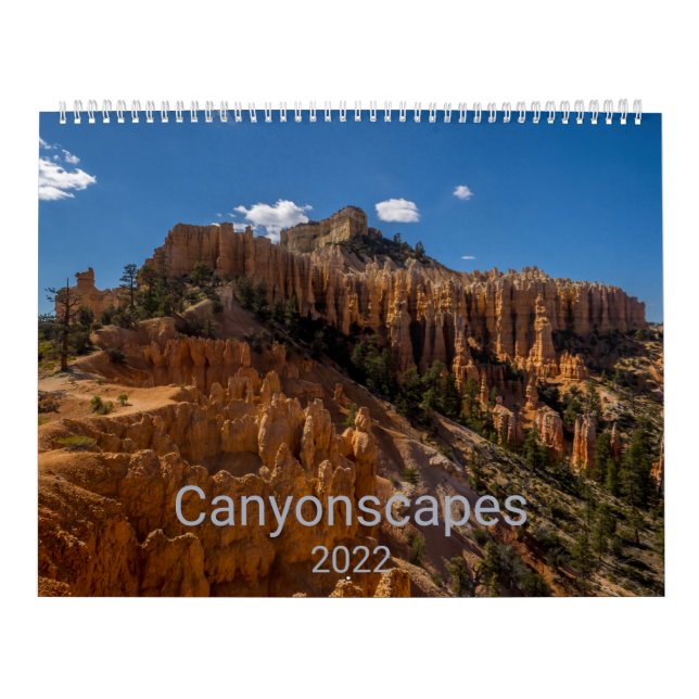 Canyonscapes Calendar 2022 (Cover)