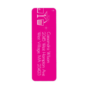 Cap and Cocktail Graduation Party Pink