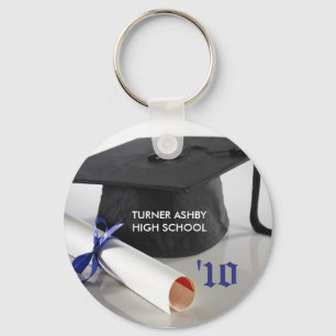 Cap and Tassel Custom Graduation Keychain Gift_v2