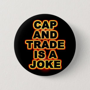 Cap And Trade 6 Cm Round Badge