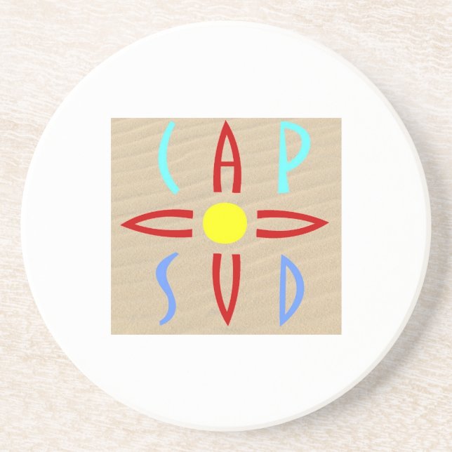 Cap au Sud Coaster (Front)