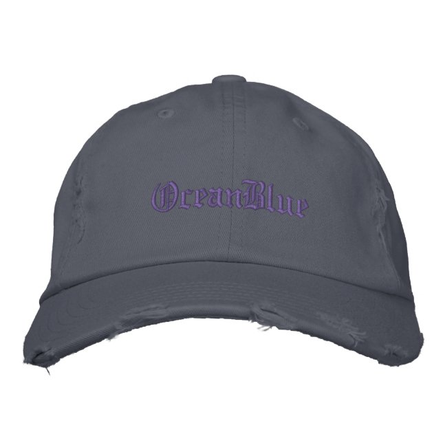 CAP EMBROIDERED STYLE DESIGN (Front)