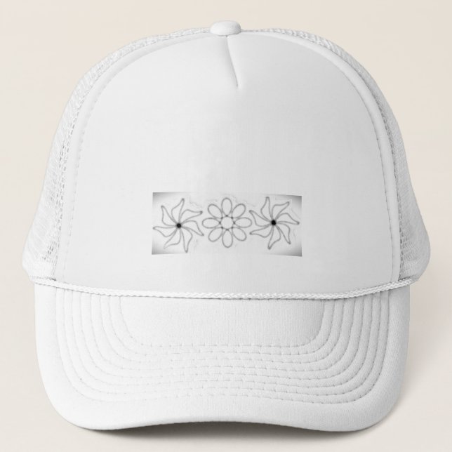 CAP FLOWERS DESIGN STYLE  (Front)
