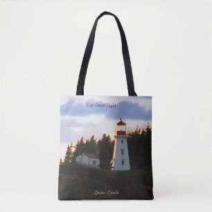 Cap Gaspe Light all over tote bag