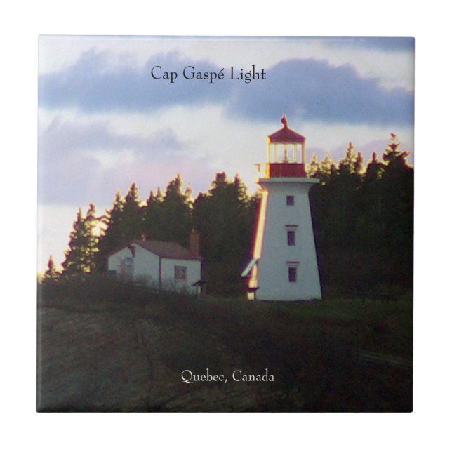 Cap Gaspe Light tile (Front)