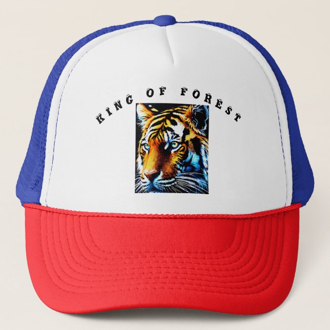 Cap in tiger design  (Front)
