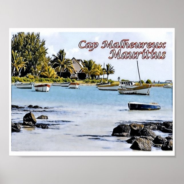 Cap Malheureux - Mauritius - Poster (Front)