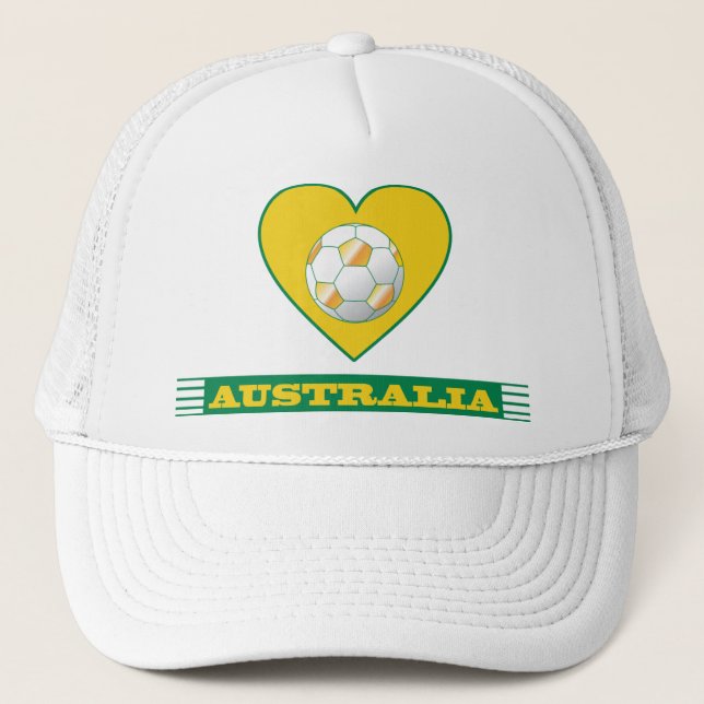 CAP NATIONAL AUSTRALIA TEAM 1 white color (Front)
