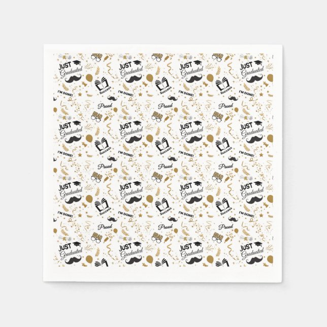 Cap Off the Celebration! Napkin (Front)
