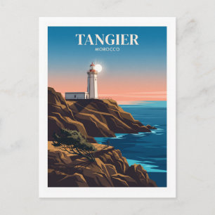 Cap Spartel Lighthouse Tangier Morocco Postcard