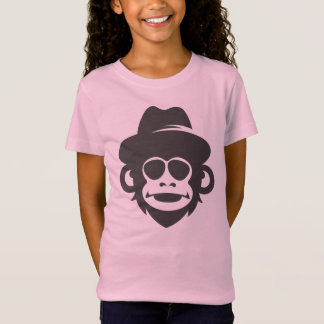Cap-tivating Simian Style: Monkey with Hat T-Shirt