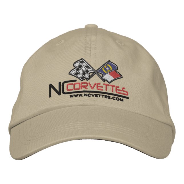 Cap, unstructured, adjustable embroidered hat (Front)