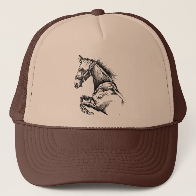 cap with horse (Front)