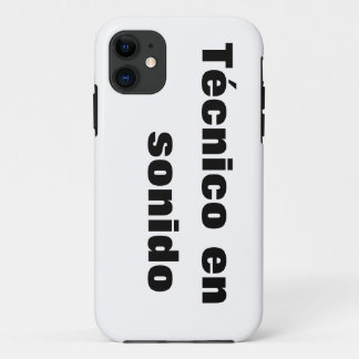 Capa para iphone técnico en sonido Case-Mate iPhone case