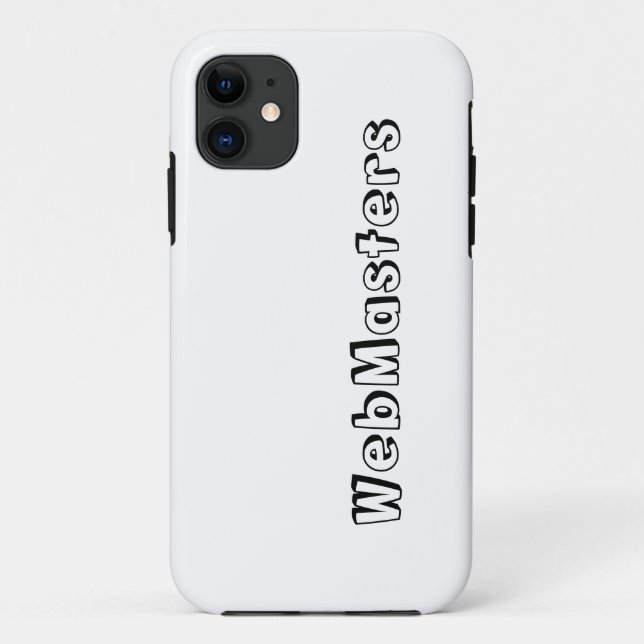 Capa WebMasters Case-Mate iPhone Case (Back)