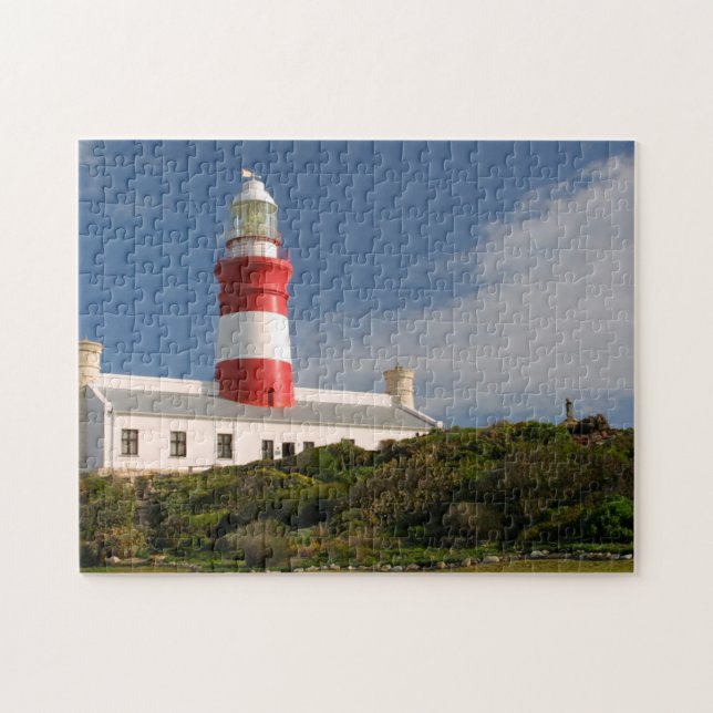 Cape Agulhas Lighthouse, Western Cape 3 Jigsaw Puzzle (Horizontal)