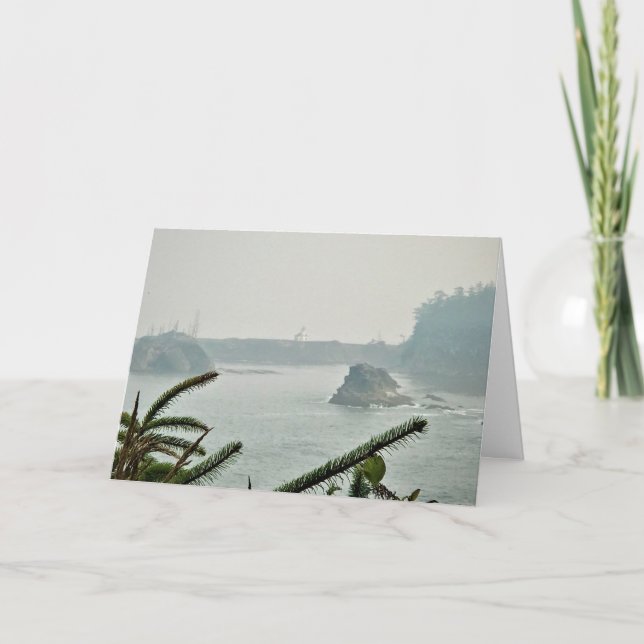 Cape Arago Lighthouse, OR Card (Front)