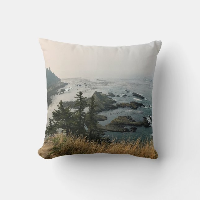 Cape Arago State Park, Oregon Coast Cushion (Front)