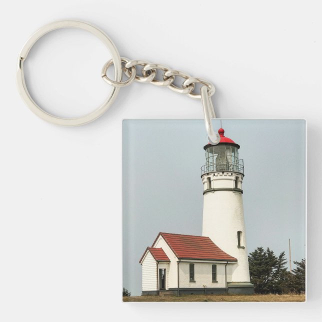 Cape Blanco Lighthouse, OR Key Ring (Front)