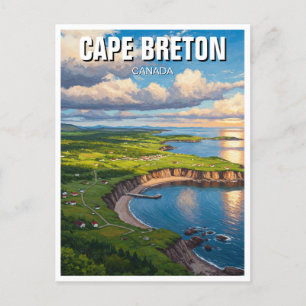 Cape Breton Island Canada Postcard