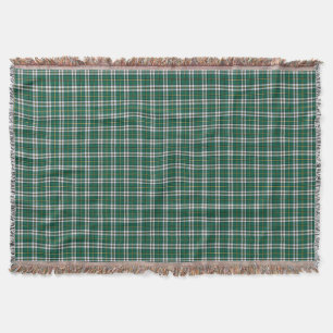 Cape Breton Nova Scotia Canada Tartan Pattern Throw Blanket