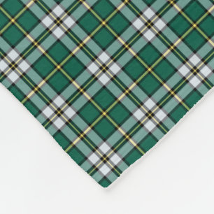 Cape Breton Nova Scotia Tartan Fleece Blanket